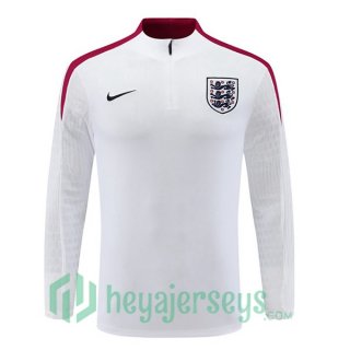 Training Sweatshirt England White 2024/2025
