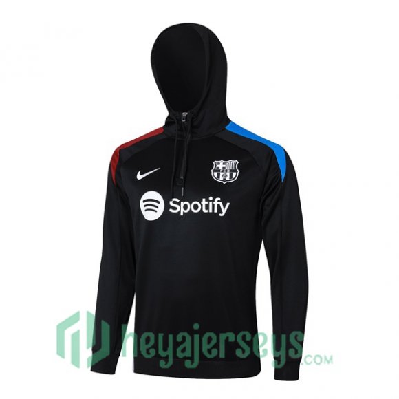 Hooded Sweatshirt FC Barcelona Black 2024/2025