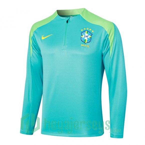 Training Sweatshirt Brazil Green 2024/2025