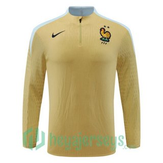 Training Sweatshirt France Yellow 2024/2025