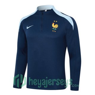 Training Sweatshirt France Blue Royal 2024/2025
