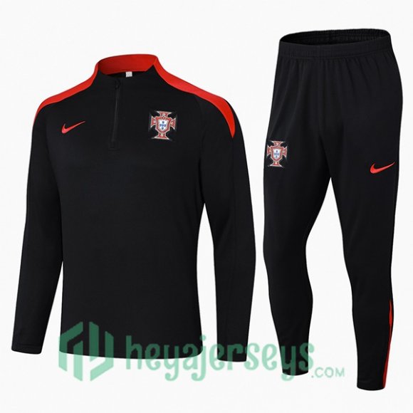 Tracksuit Portugal Black 2024/2025