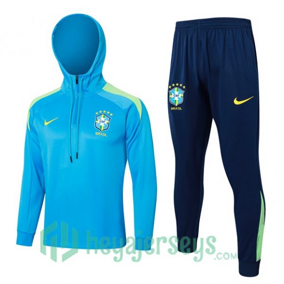 Tracksuit - Hooded Brazil Blue 2024/2025