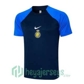 Al-Nassr FC Training T-Shirts Blue Royal 2024/2025