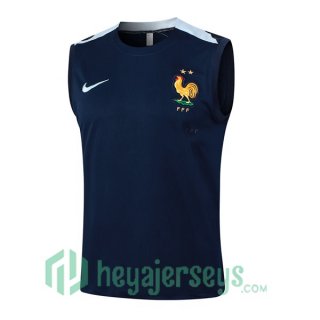 Soccer Vest France Blue Royal 2024/2025