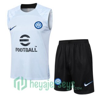 Soccer Vest Inter Milan + Shorts Blue 2024/2025