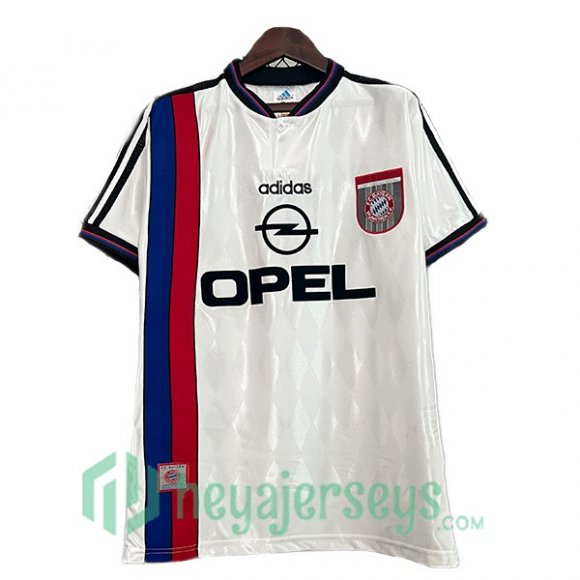 Bayern Munich Retro Away White 1996-1998