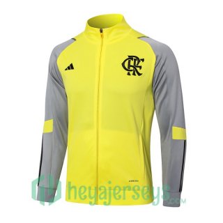 Training Jacket Flamengo Yellow 2024-2025