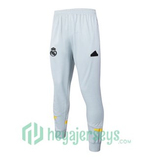 Real Madrid Training Pants Gray 2024-2025