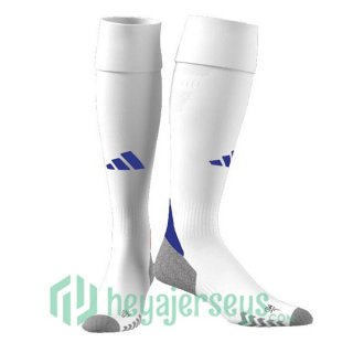 OL Home Soccer Socks White 2024-2025