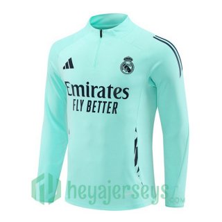 Training Sweatshirt Real Madrid Green 2024-2025
