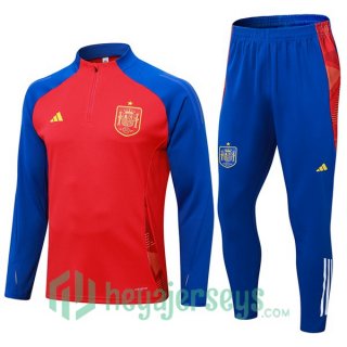 Tracksuit Spain Red Blue 2024-2025