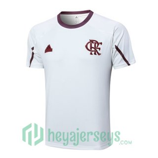Flamengo Training T-Shirts White 2024-2025