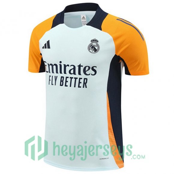 Real Madrid Training T-Shirts Gray 2024-2025