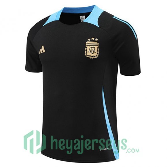 Argentina Training T-Shirts Black 2024-2025