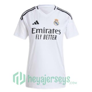 Real Madrid Women Home Soccer Jerseys White 2024-2025