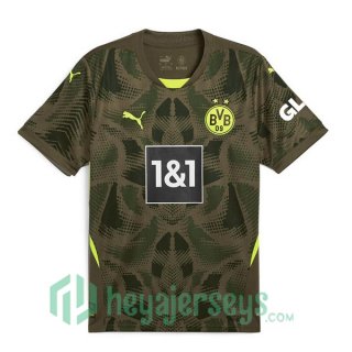 Borussia Dortmund Goalkeeper Soccer Jerseys Green 2024-2025