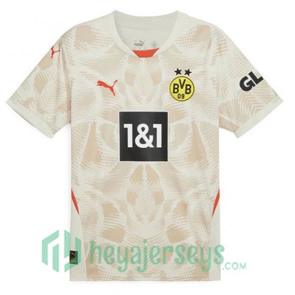 Borussia Dortmund Goalkeeper Soccer Jerseys Yellow 2024-2025