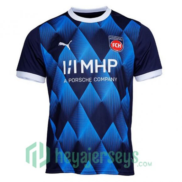 FC Heidenheim Away Soccer Jerseys Blue 2024-2025