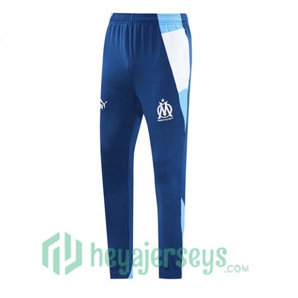 Olympique Marseille Training Pants Blue 2024-2025