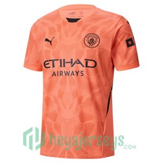 Manchester City Goalkeeper Soccer Jerseys Rose 2024-2025