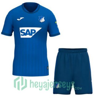 TSG Hoffenheim Kids Home Soccer Jerseys Blue 2024-2025