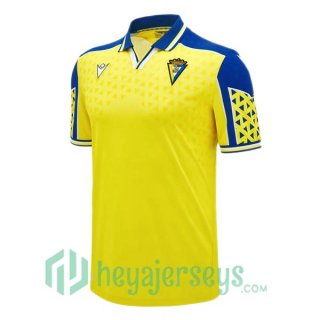 Cadiz CF Home Soccer Jerseys Yellow 2024-2025