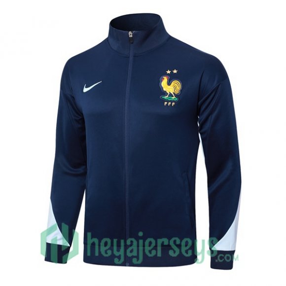 Training Jacket France Blue Royal 2024-2025