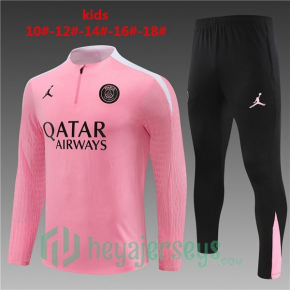 Tracksuit Paris Saint Germain Kids Rose 2024-2025