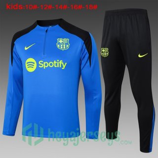 Tracksuit FC Barcelona Kids Blue 2024-2025