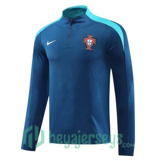 Training Sweatshirt Portugal Blue Royal 2024-2025