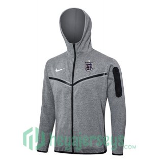 Hooded Sweatshirt England Gray 2024-2025