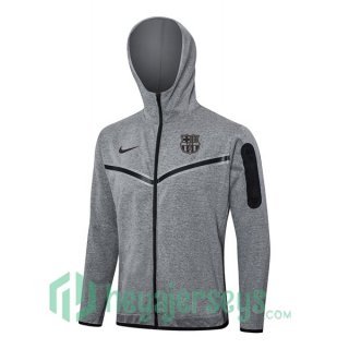 Hooded Sweatshirt FC Barcelona Gray 2024-2025