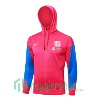 Hooded Sweatshirt FC Barcelona Red 2024-2025