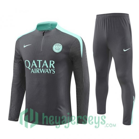 Tracksuit Paris Saint Germain Gray 2024-2025