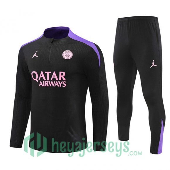 Tracksuit JORDAN Paris Saint Germain Black 2024-2025