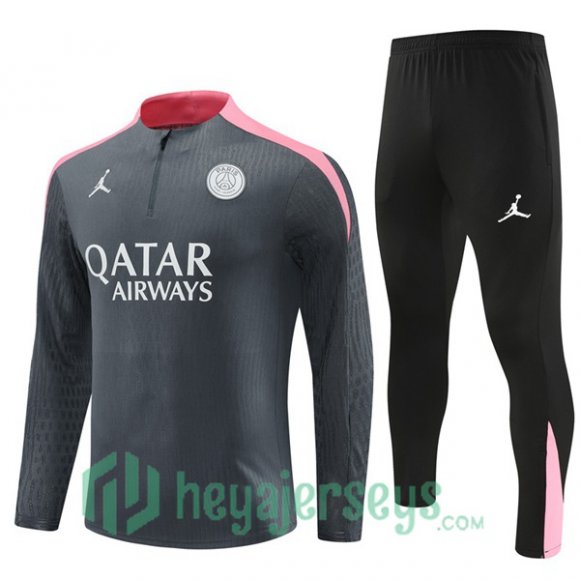 Tracksuit JORDAN Paris Saint Germain Gray 2024-2025