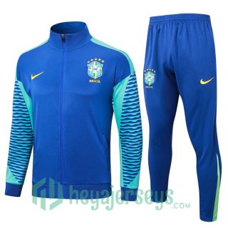 Training Jacket Brazil Blue 2024-2025