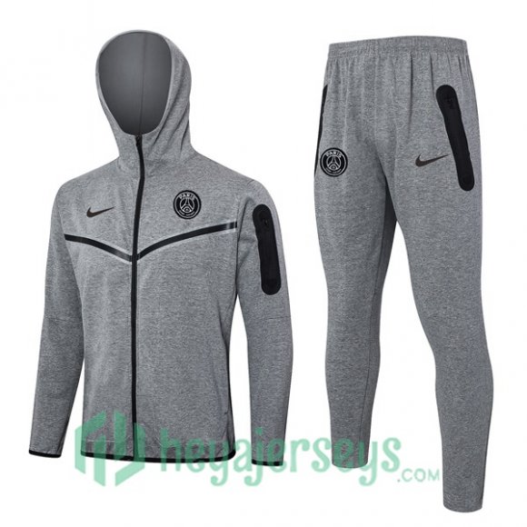 Tracksuit - Hooded Paris Saint Germain Gray 2024-2025