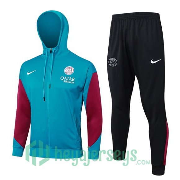 Tracksuit - Hooded Paris Saint Germain Green 2024-2025