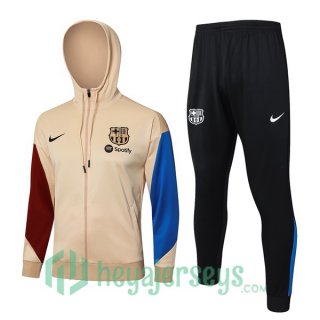 Tracksuit - Hooded FC Barcelona Yellow 2024-2025