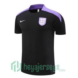 England Training T-Shirts Black 2024-2025