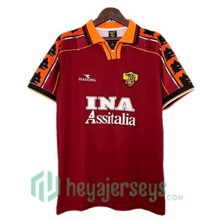 AS Roma Retro Home Red 1998-1999