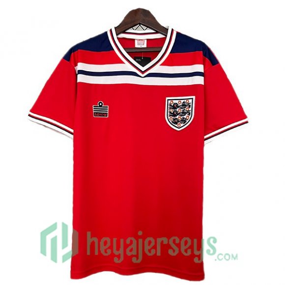England Retro Away Red 1982
