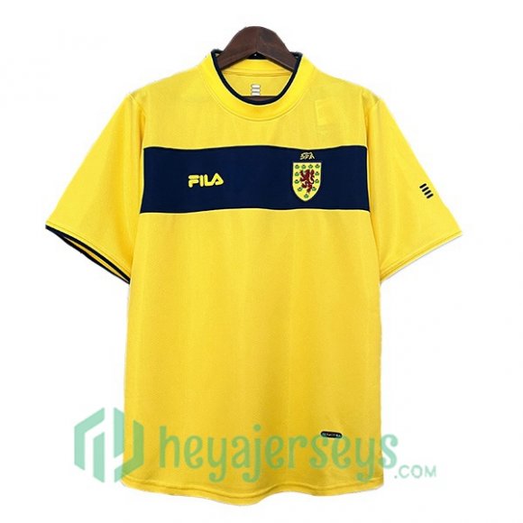 Écosse Retro Away Yellow 2000