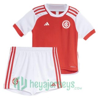 SC Internacional Kids Home Soccer Jerseys Red 2024-2025