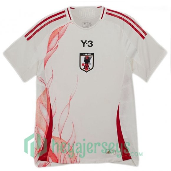 Japan Away Soccer Jerseys White 2024-2025