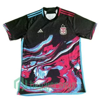 Argentina Special Edition Soccer Jerseys Black 2024-2025