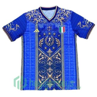 Italy Special Edition Soccer Jerseys Blue 2024-2025