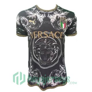 Italy Special Edition Soccer Jerseys Black 2024-2025